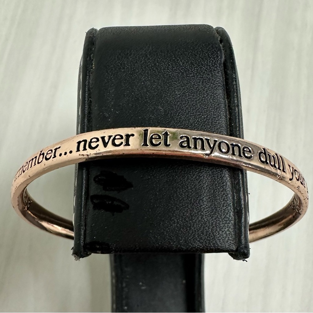Chic Rose Gold Tone Bracelet Bundle - 7 in total (one being a Chamilia) - Picture 6 of 16